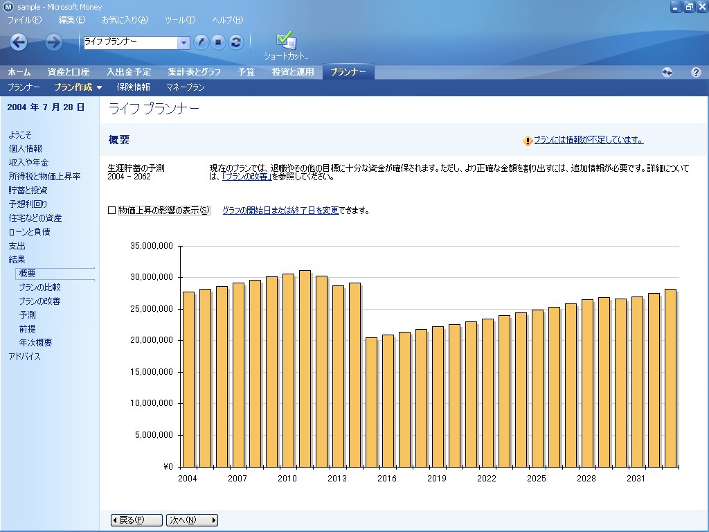 Japanese Screenshot for Microsoft Money