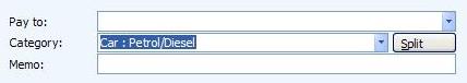 Single category control in Microsoft MS Money