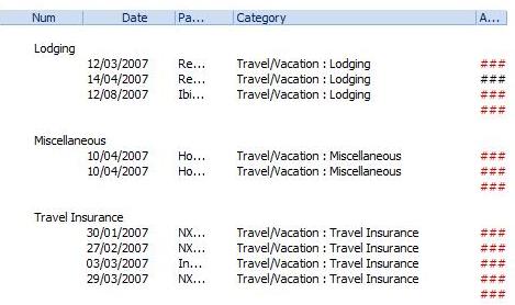 Money report showing # symbols due to inadequate width